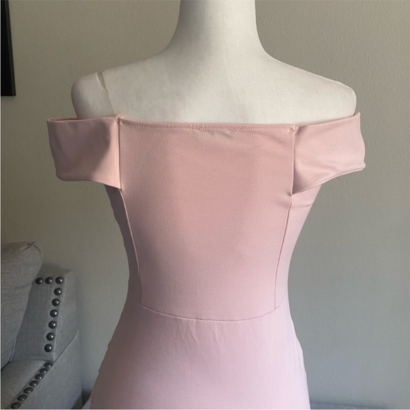 Fashion Nova Do or Die Pastel Pink Bodycon Mini Dress✨ - Picture 6 of 7